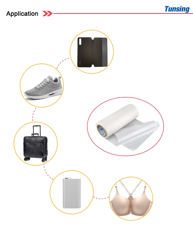 138cm Width TPU Hot Melt Adhesive Glue Hot Melt Film For Phone Case