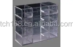 BENECREAT 2 Stück 12x12x12cm Klare Acrylbox Mit Deckel