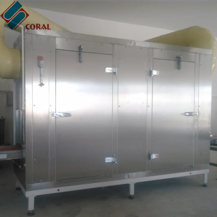 
 Вертикальный охлаждающий шкаф коралловых вафель  