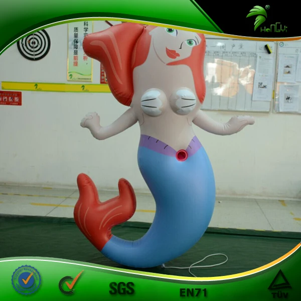 inflatable mermaid