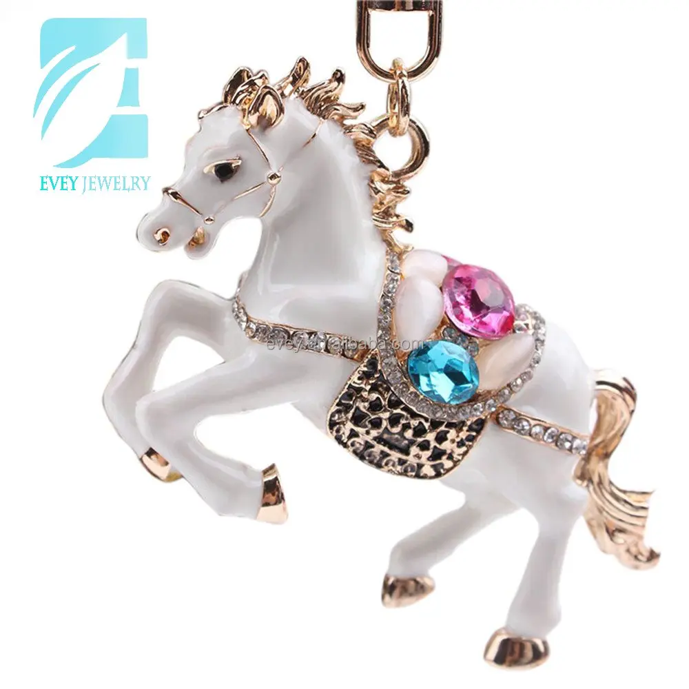 Horse jewelry Horse key chain Horse gift Fancy Horse Present Horse keychain 