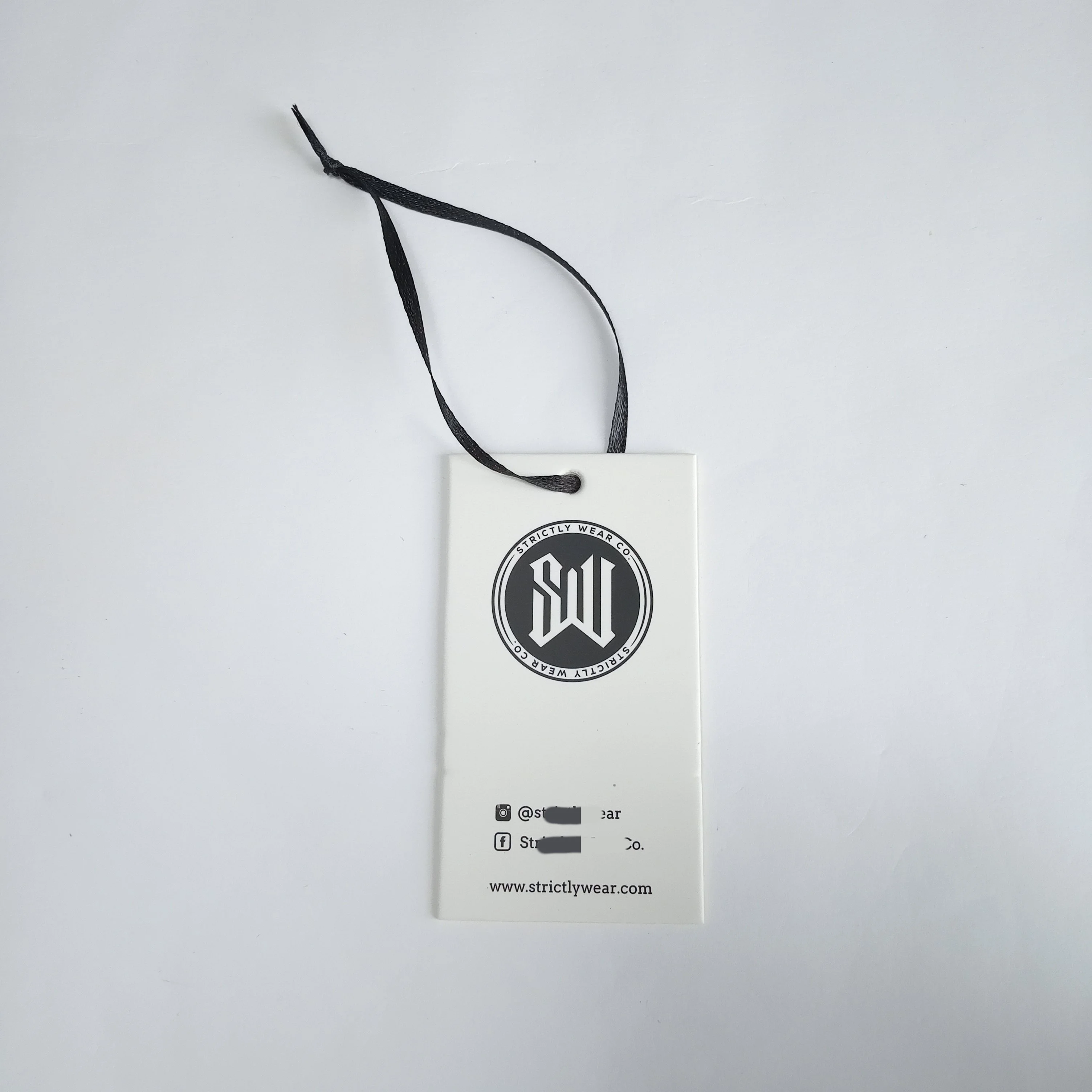 Cardboard White 2X10inch Hang Tag, For Bags