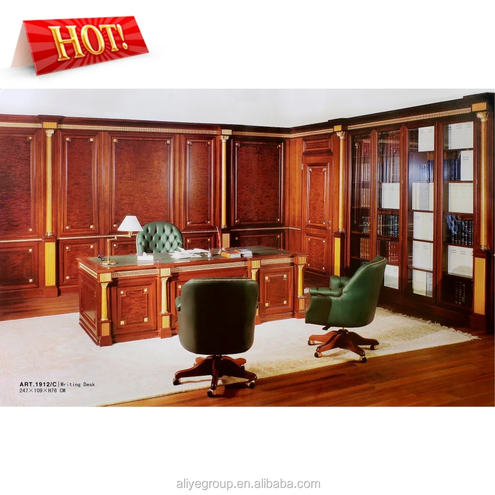 Luxury Home Use Office Furniture And Office Desk Chair Designs European  Style Solid Wood Frame Home Office Furniture - Buy European Style Office  Furniture,Office Desk And Chair,Home Office Furniture Product on 