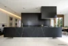 Matt finish black Lacquer