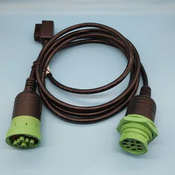 Factory OBD2 GPS Tracking Connector Adapter J1939 Universal Rubber Cable for Automobile Electronic Home Appliance Wiring Harness