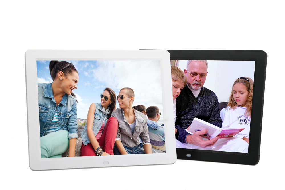 12" High-definition Ultra-thin Motion Sensor Digital Photo Frame MP3 Video Player