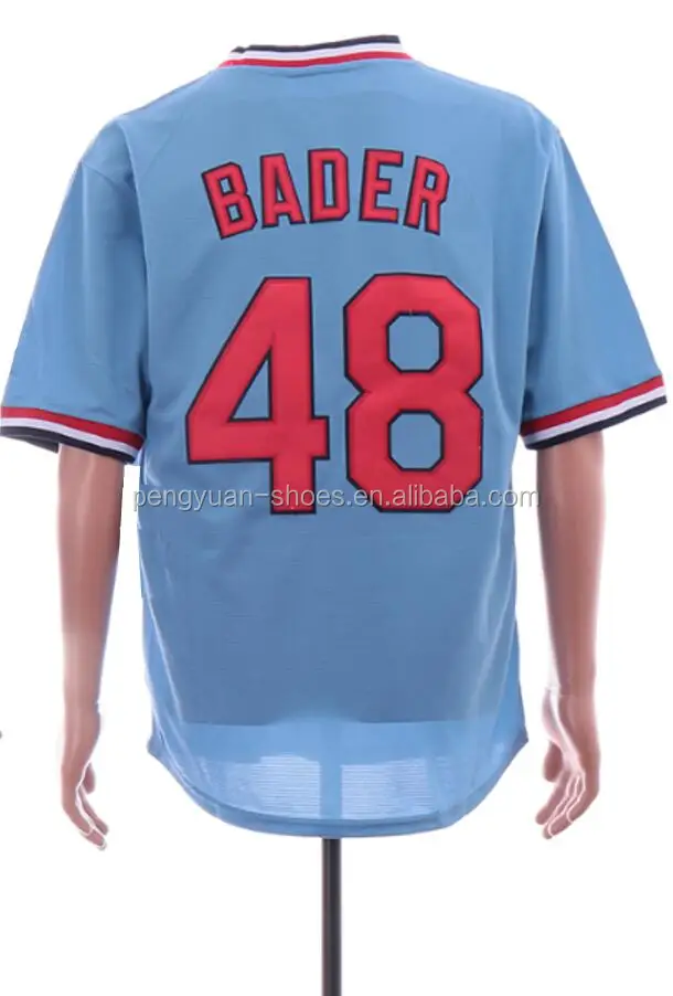 Authentic Youth Harrison Bader Camo Jersey - #48 Baseball St