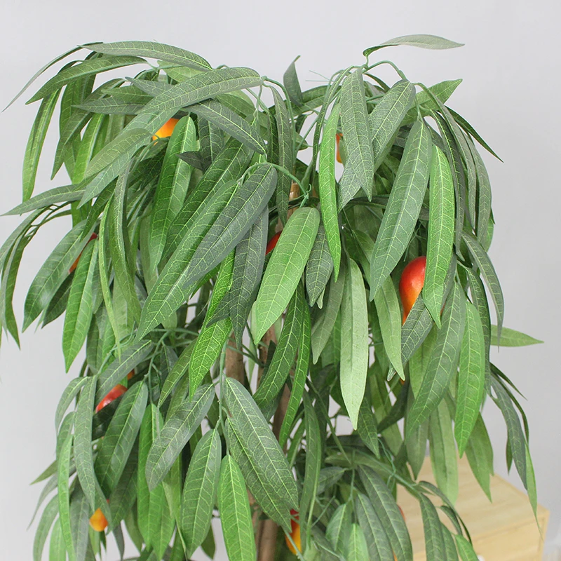 Evergreen Artificial Mango Tree Realistic Artificial Tree Simulation Mango Tree Large Interior Decoration