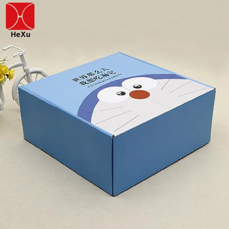 Doraemon Cartoon Cute Cmyk Full Color Printing Fold Paper Box - Buy Paper  Box,Fold Packaging Box,Cartoon Box Product on 