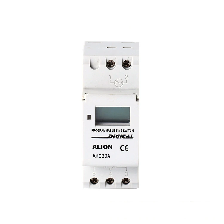 ALION AHC20A Digital Programmable Electric Motor Start Time Switch Sprinkler Timer