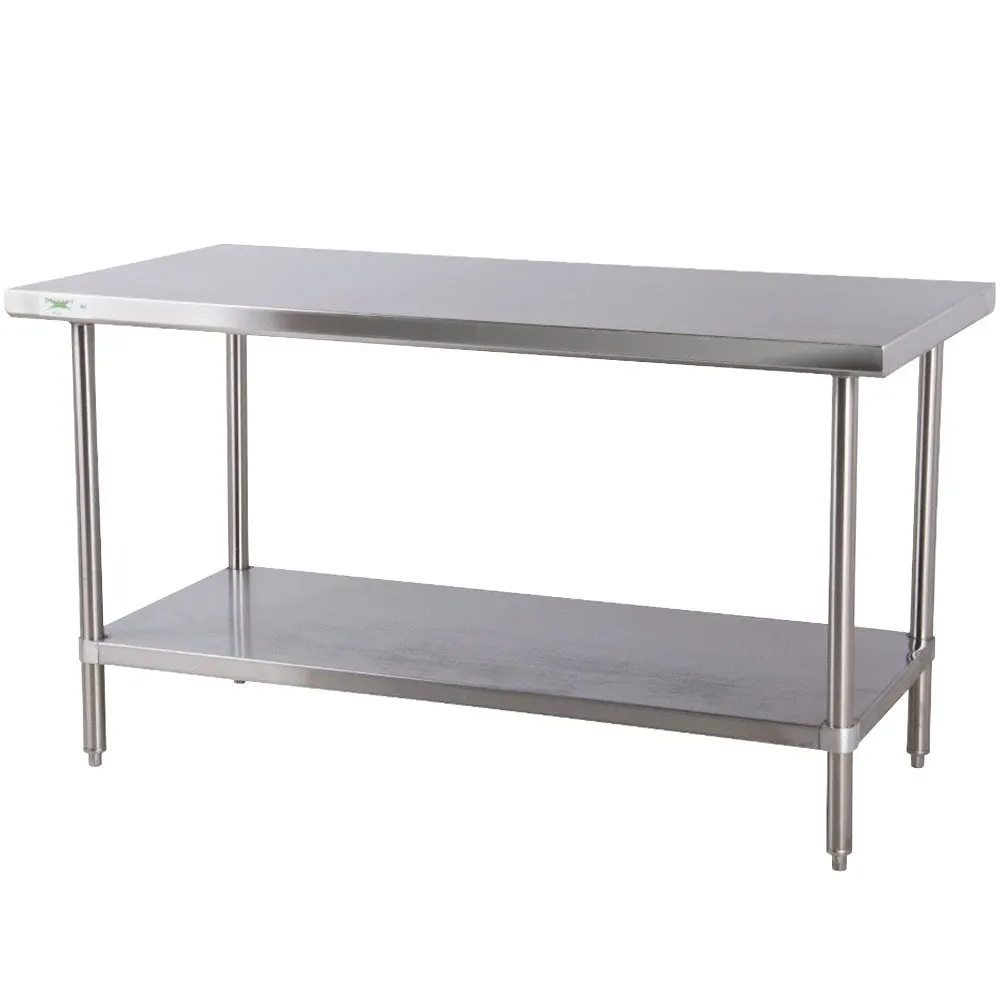 Kerja Stainless Steel Prep Table Meja Kerja Untuk Pabrik Elektronik Atau Kamar Bersih Buy Meja Kerja Stainless Steel