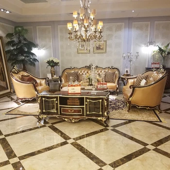 Senior Custom Baroque Style Furniture Fancy Living Room Louis Xv Arabic