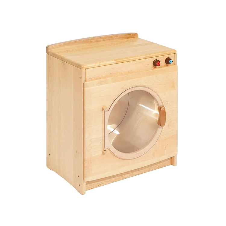 wooden toy washing machine