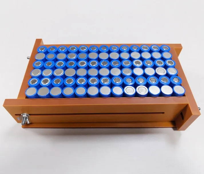 
 Регулируемый блок батарей 13s6p 26650 32650 18650 фиксированный зажим держатель для точечной сварки пайки  