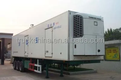 CIMC 13m Refrigerated Container Semi Trailer with Thermo king and Carrier Cooling