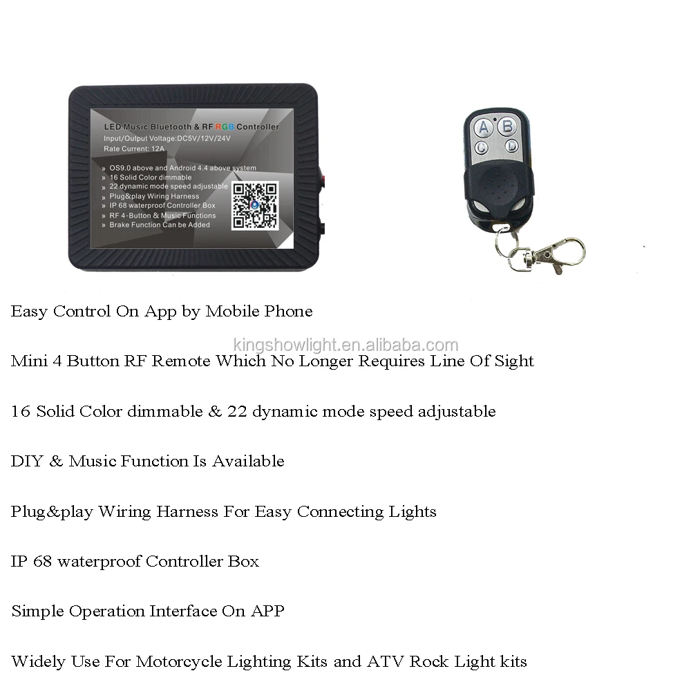 New RGBW Front Signature Accent Daytime Running Car Led Turning Signal Fang Daytime Running Light Kit For Polaris Rzr Xp 1000 25