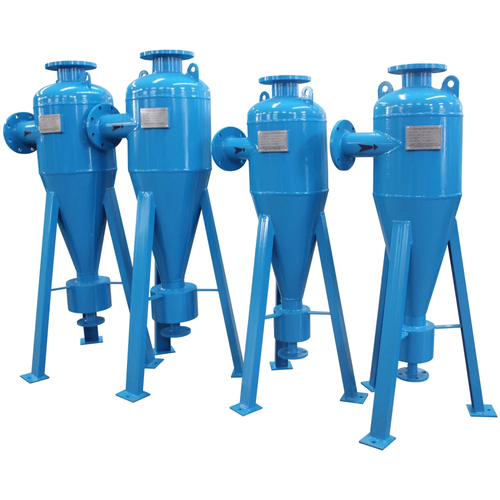 Simple Operation 6 Inch Cyclone Sand Separator Remove the Sand From Water in Continuous Water Supplying