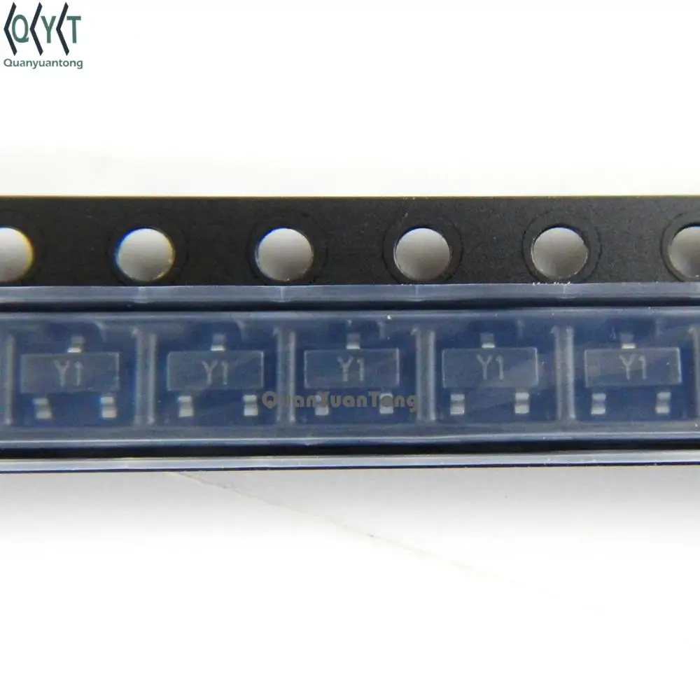 Create Idea SS8050 Transistor – 100 Stück SS8050-Y1, NPN, 25V, 1,5A, 300mW, SOT-23, Für Schaltkreise & SMD-Montage SS8050 Transistor 100 Stück