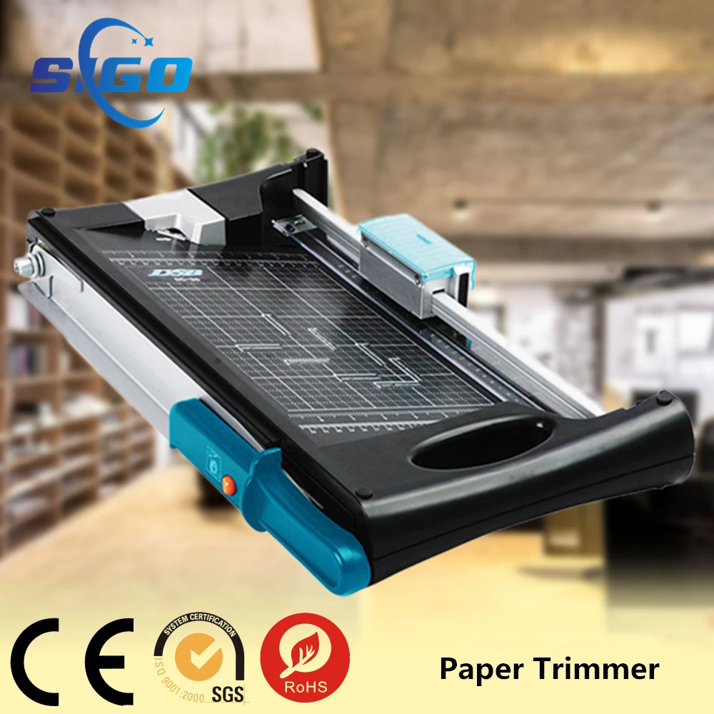 DC20 Multi Functional Rotary Paper Trimmer and Guillotine Strip Paper Cutter 5 in 1