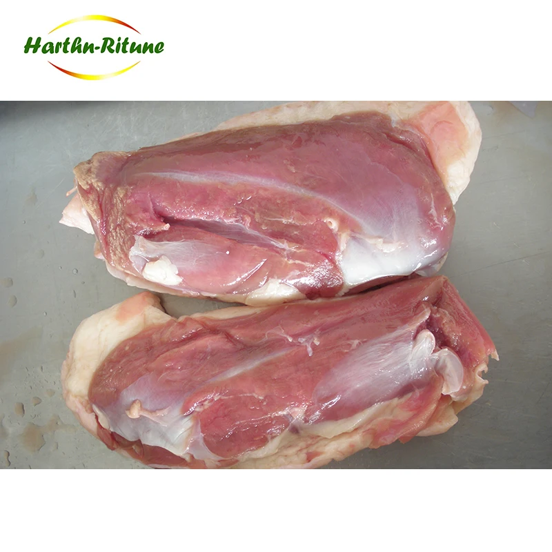 Topdan satılan premium halal ifq dondurulmuş emal edilmiş oraq quşu ayaqları / döş əti / birinci növ qanad / qaraciyər