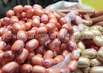 
Машины для изготовления колбасы с различными колбасными оболочками 