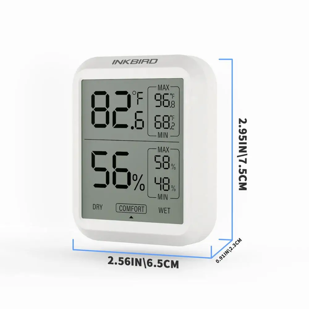 INKBIRD WIFI Sensor Thermometer Hygrometer Indoor Outdoor