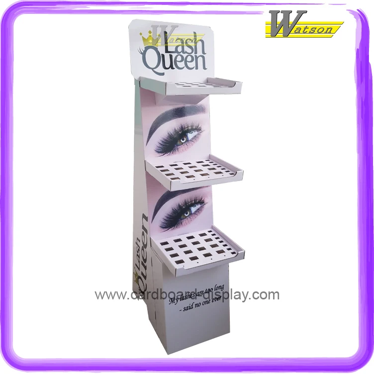 Download Free Floor Standing Corrugated Display Shelf For Eyelash Display Stand Buy Cardboard Promotional Display Shelf Floor Standing Eyelash Display Shelf Modern Display Shelf Product On Alibaba Com