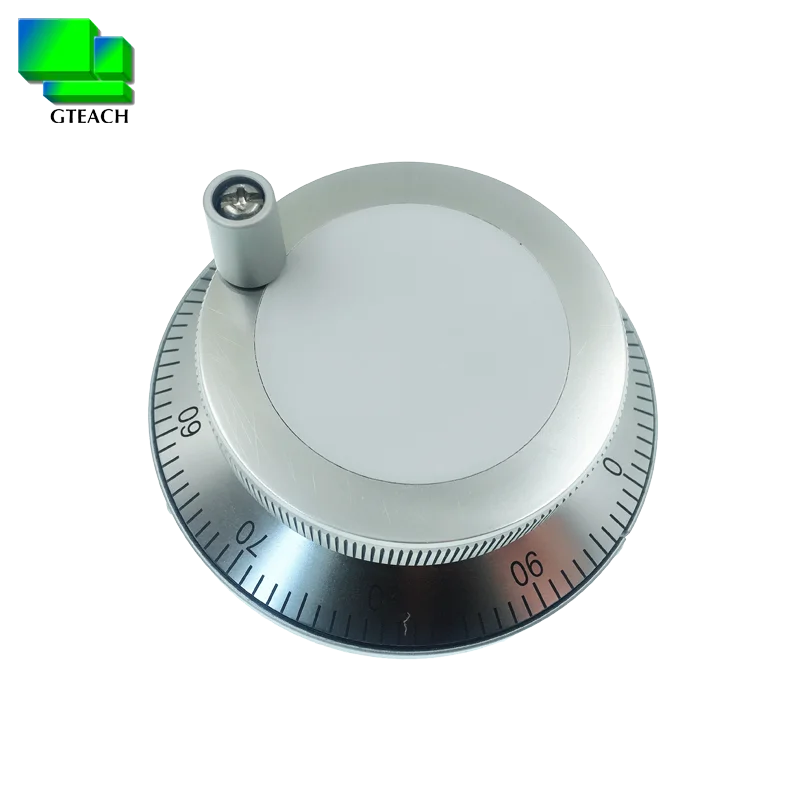 diameter 80mm 100 ppr pulse 5V DC MPG handwheel encoder for CNC system CNC Mill Router Manual Control