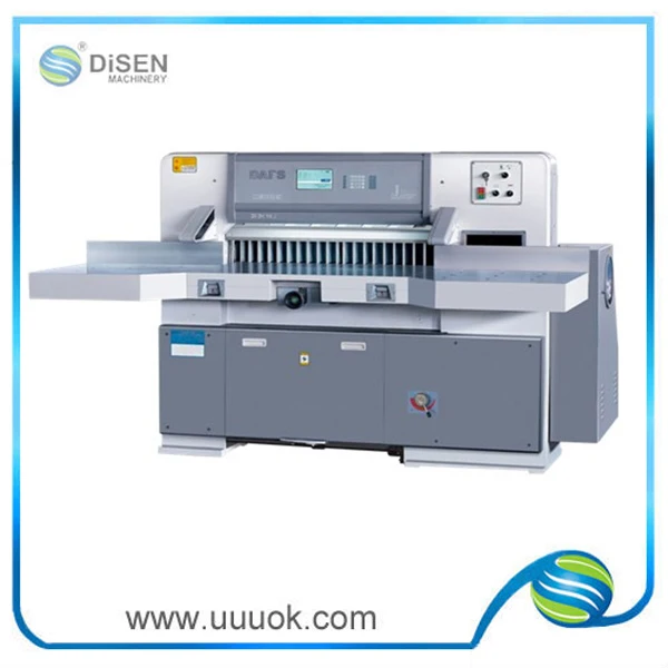 High Precision 1150mm Double Hydraulic Programmable Digital Paper Cutter Featuring Delta Schneider Omron PLC Available for Sale