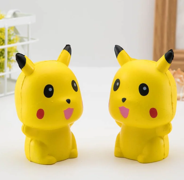 pikachu squishy toy