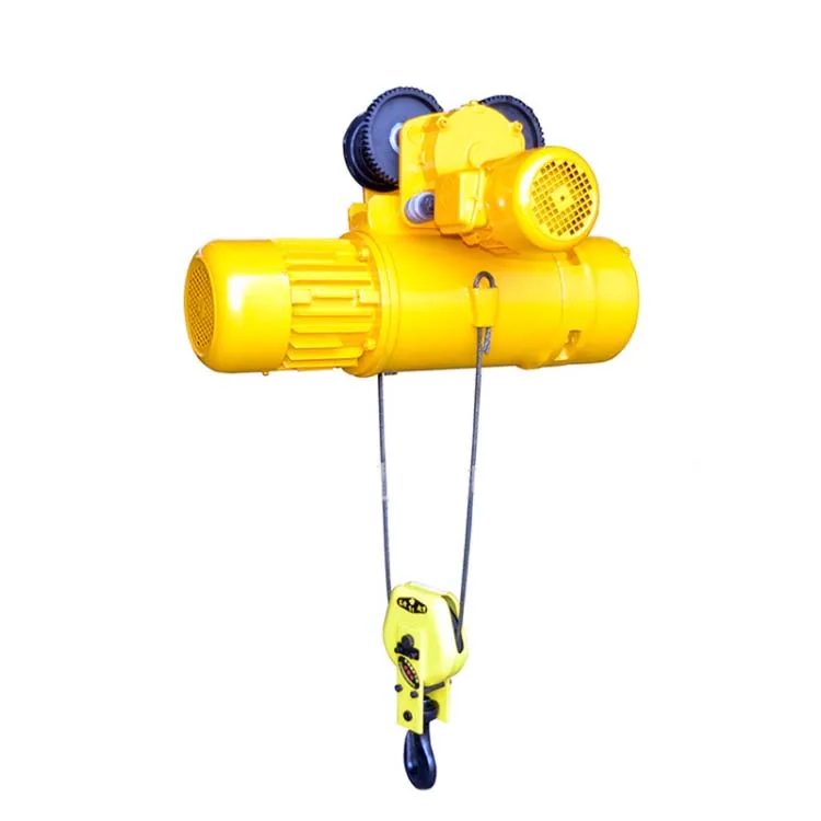 Material Pulling Building Motor Lifting Construction Crane Wire Rope Electric Chain Hoist for Car Mining 3ton 12M