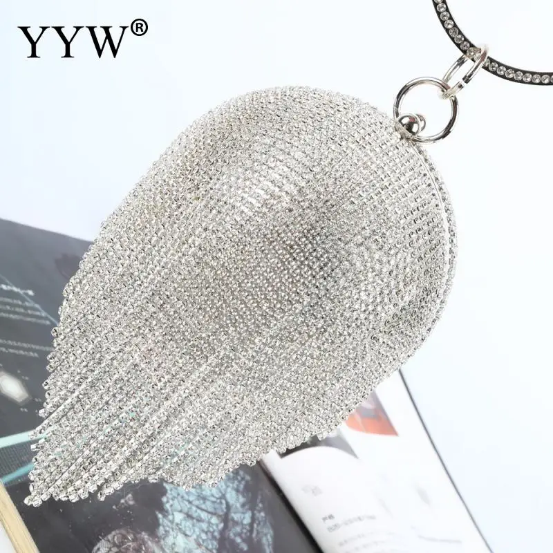 silver ball purse