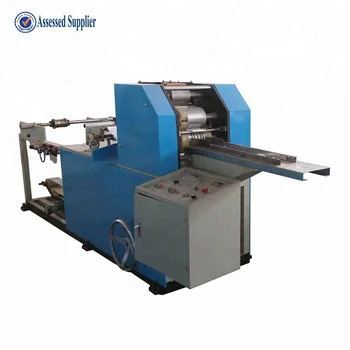 Paper Napkin Making Machine Brand New handkerchief paper tissue machine with counter