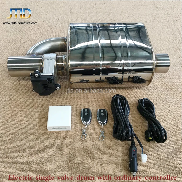 2" 2.5" 3'' Inch Exhaust Muffler With Dump Valve Stainless Steel Electric Exhaust Cutout Remote Control Set Or Obd Control - Mufflers