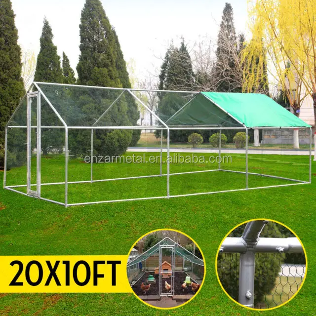 Chicken Coop with Triangle Roof