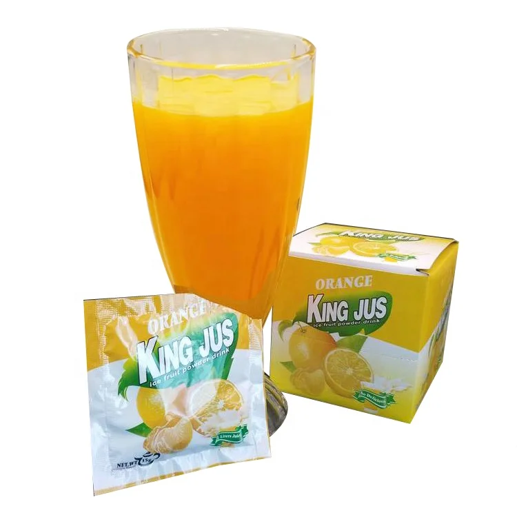 The Taste Similar the Fresh Fruits Instant Orange mango Pineapple Strawberry Fruit Flavored Drink Powder Factory