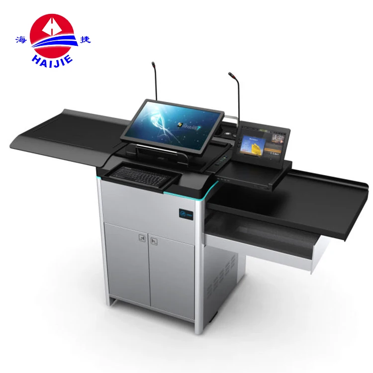 Manufacturing Computer Podium HAIJIE Smart Podium - Versatile and Efficient Solutions