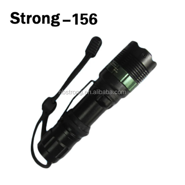 Aluminum alloy rotating focus with pen clink T6 Rechargeable strong Light Flashlight for camping