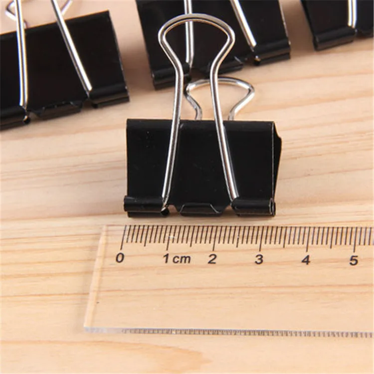 32mm Black Large Metal Binder Clips Paper Clip Office Supplies For Notes  Letter Paper Books Office School Paper - Buy Binder Clips,Metal Binder Clips,32mm  Black Large Metal Binder Clips Product on 
