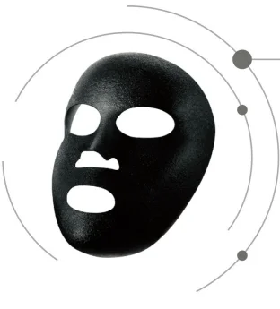 Mask Sheet Cosmetic Face Mask Base Material Binchotan Charcoal Fabric Dry Facial Mask