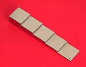 Ultrasonic Flaw Detector Calibration Gauge Blocks MINI IIW test Block on Sale Factory HUATEC