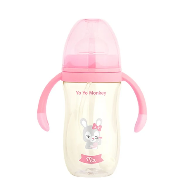 Bpa Free Wide Neck Ppsu Feeding Bottle Milk Bottle For Baby,240ml - Buy ...