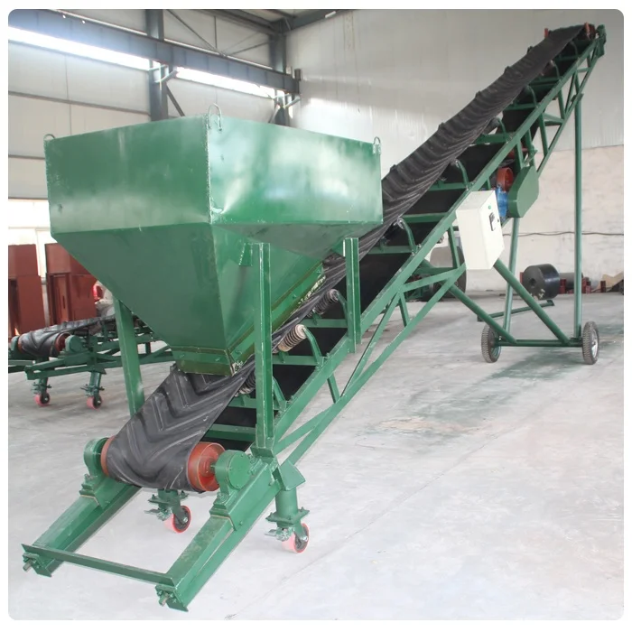 Transporting Material Portable Soil Belt Conveyor