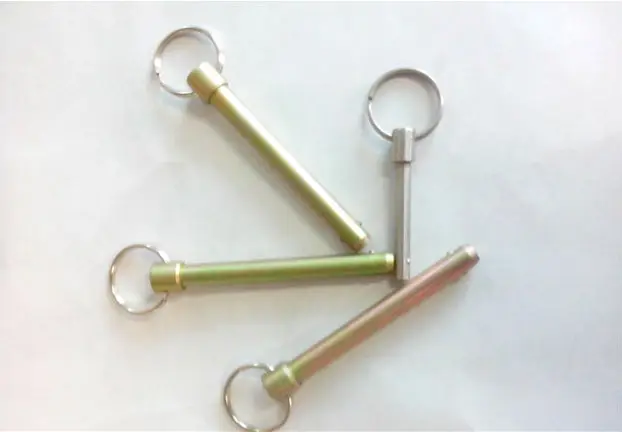 Sourcing Map Kugelverriegelungsstifte, 304 Edelstahl, 8 Mm Durchmesser, 16 Mm Nutzlänge