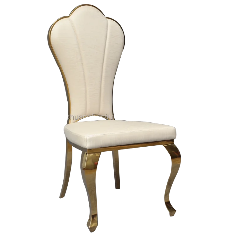 Элегантный и современный стул из нержавеющей стали Свадебные