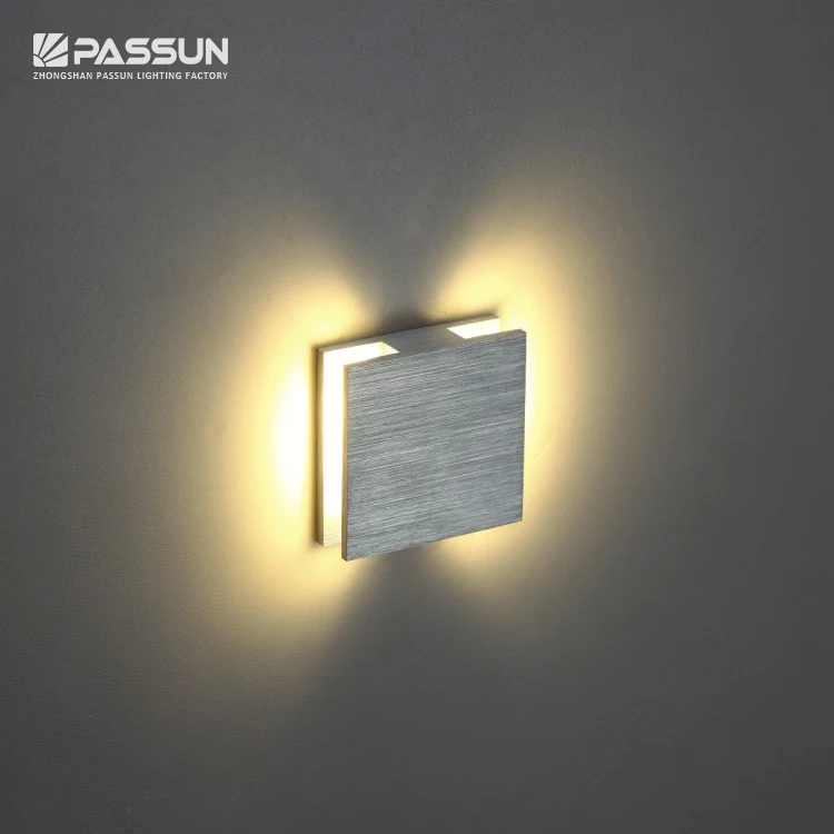 Lux Aluminium Stair Lighting Aluminium Frame Gold Wall Lamp LED Light Series AT700 