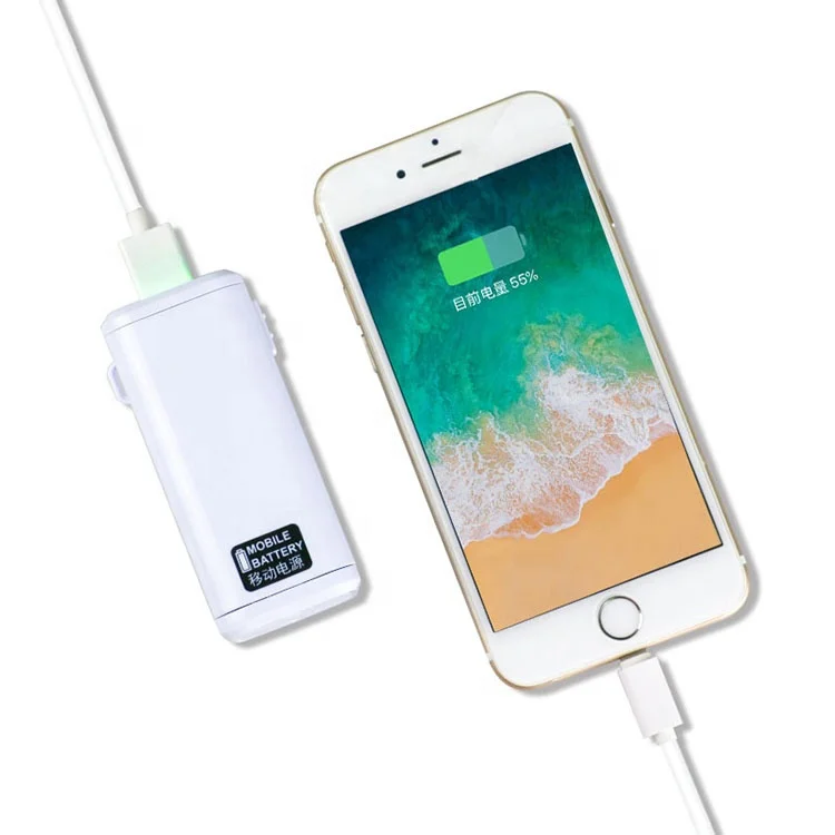 Portable 1USB Mini Pocket USB Charger 5V 1A Travel Charger Power Supply for Multiple Mobile Phone Accessories AA Power Bank