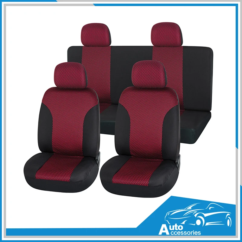 Дешевый классический Чехол автокресла в темно-бордовый цвет
