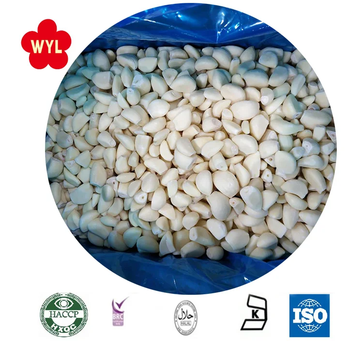 Frozen Peeled Garlic Iqf Garlic Cloves Frozen Vegetables Buy Garlic