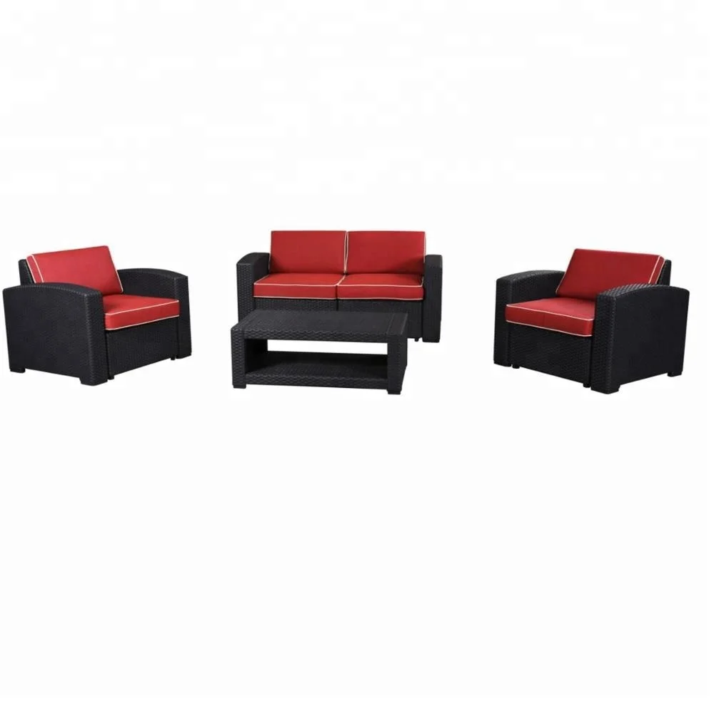 plastic sofa set